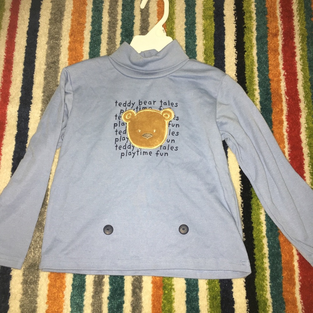 brand new teddy bear tales long sleeve shirt